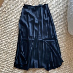 Zara MIDI Length Black Skirt